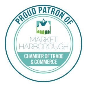 Market Harborough Chamber of Trade and Commerce Patron Badge